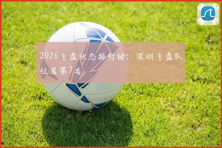 2026飞盘状态排行榜：深圳飞盘队位居第7名